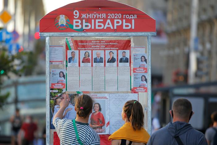 In Belarus, these 3 women are challenging a longtime authoritarian