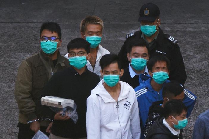 News Wrap: Pro-Democracy activists are sentenced in Hong Kong