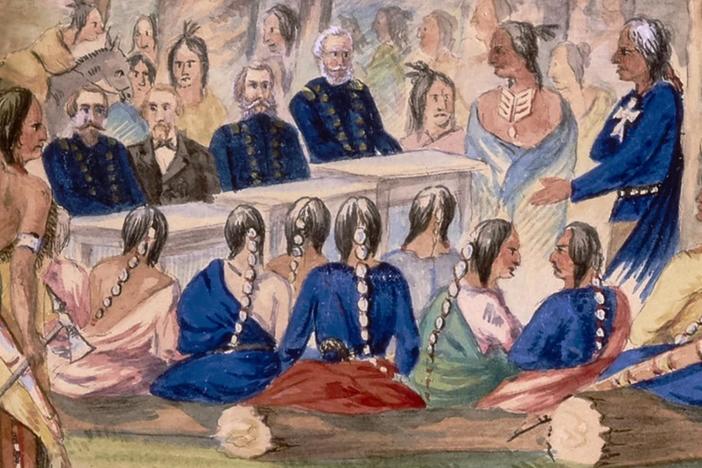The U.S. government made treaties with Indigenous people when it was convenient.