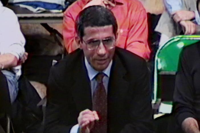Dr. Fauci's relationship with AIDS activists changed throughout the years.