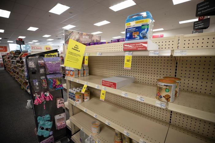 Parents nationwide struggle with a critical baby formula shortage