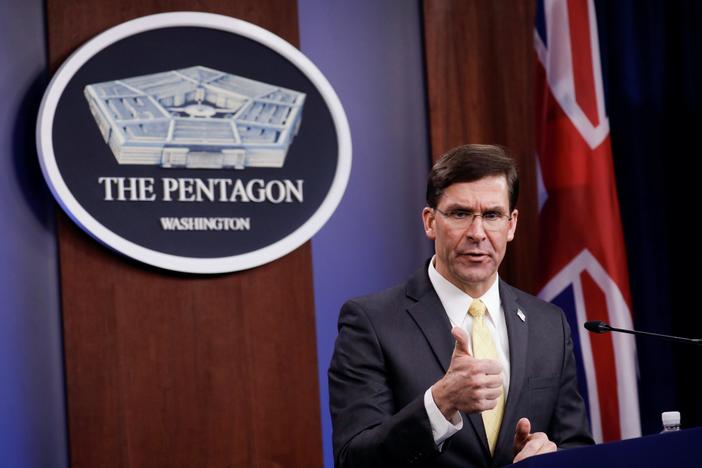 Defense Sec. Mark Esper on mobilizing the U.S. military to fight COVID-19