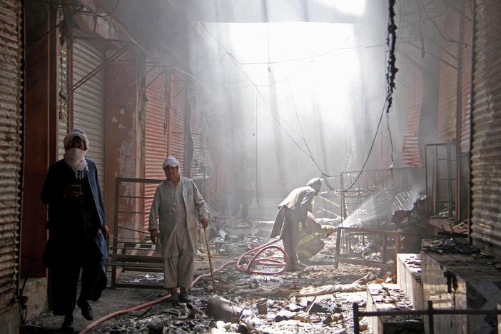 Despite intensifying violence in Afghanistan, U.S. is 'in a hurry' for peace