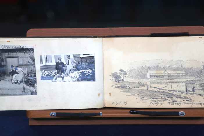 Appraisal: Warren E. Rollins Sketchbook, ca. 1894, from Portland Hour 3