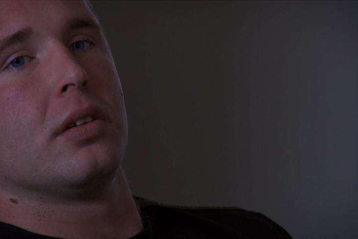 A soldier recalls his thoughts after being hit by a mortar.