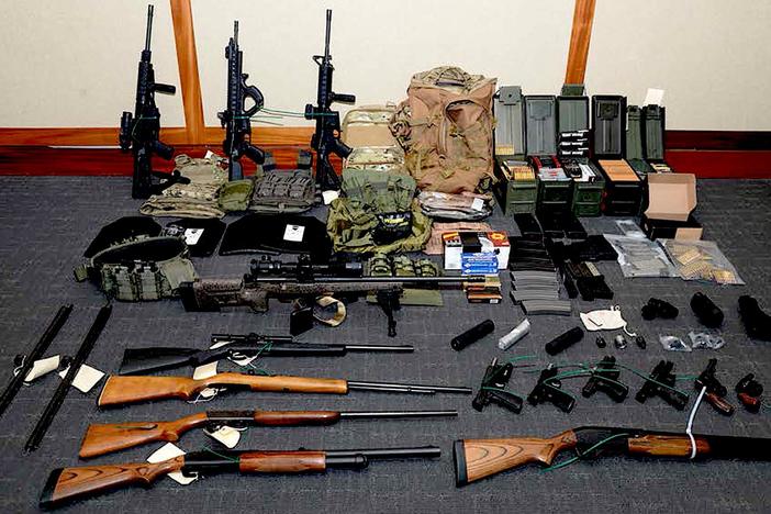 'Fantasies of violence' motivated Coast Guard officer with weapons stockpile