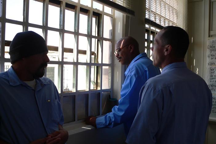 IN AN IDEAL WORLD follows three men in CA's Soledad prison as it is forced to integrate.
