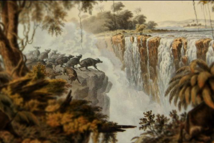 Dr. Livingstone Discovers & Names Victoria Falls