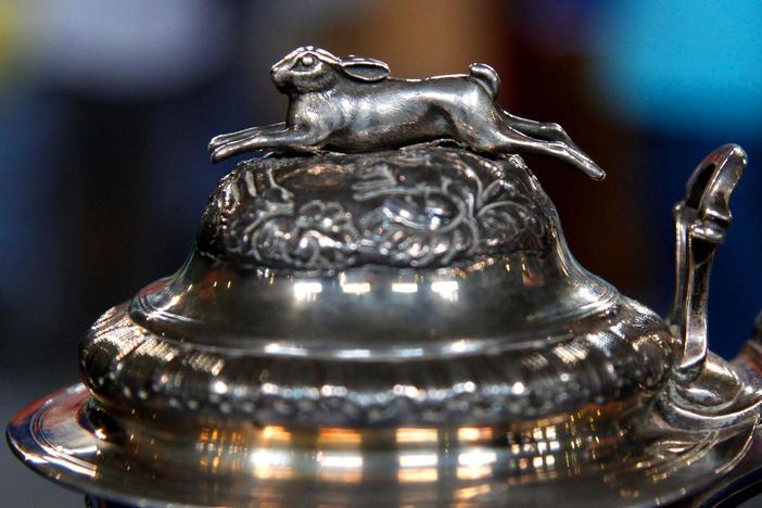 Appraisal: English Silver Hunting Trophy, from Billings Hour 1