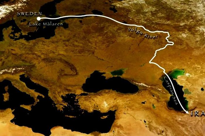 The Vikings may have trekked all the way to Iran in search of crucible steel.
