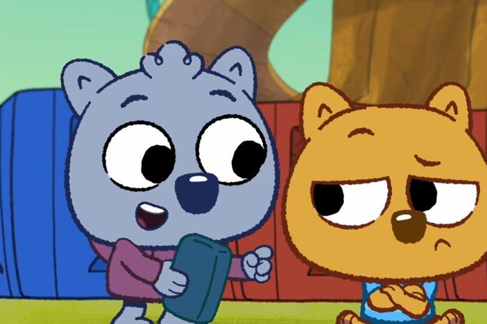 Malik explains to Zeke the importance of keeping a schedule for their daily adventures.