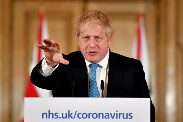 British PM Boris Johnson hospitalized with COVID-19