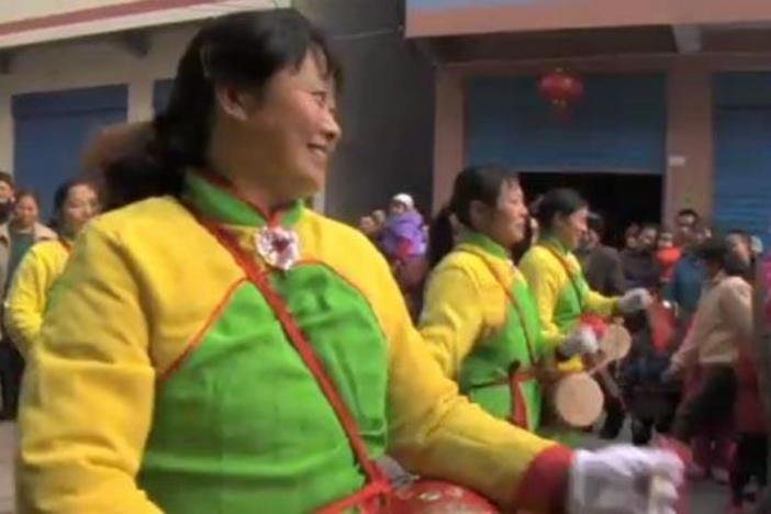 A small village in China celebrates the New Year.