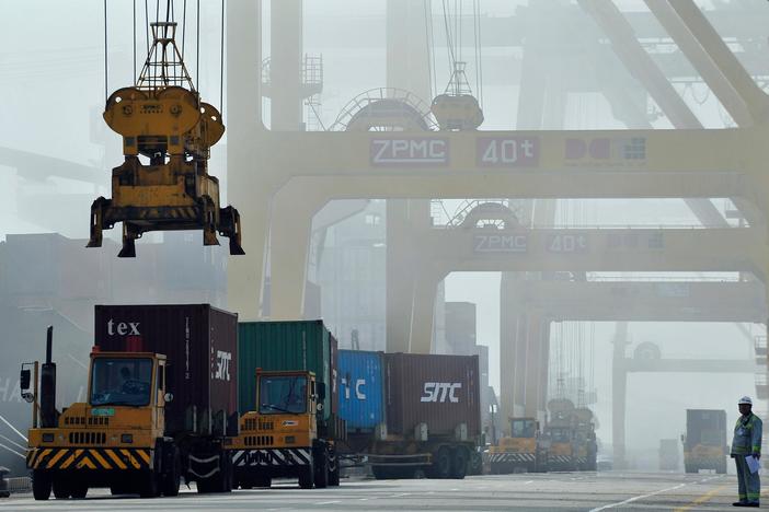The U.S. has a $375 billion trade gap with China.
