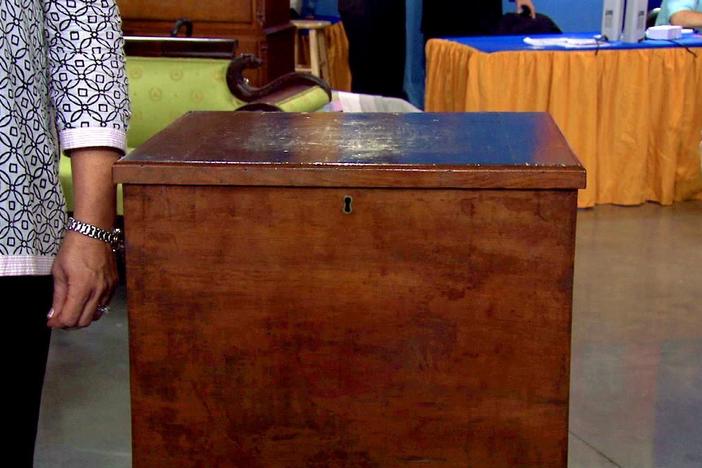 Early 19th Century Sugar chest from ROADSHOW's Special: Junk in the Trunk