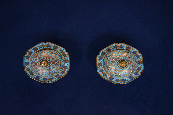 Appraisal: Imperial Chinese Compotes, ca. 1750, from Junk in the Trunk 7.