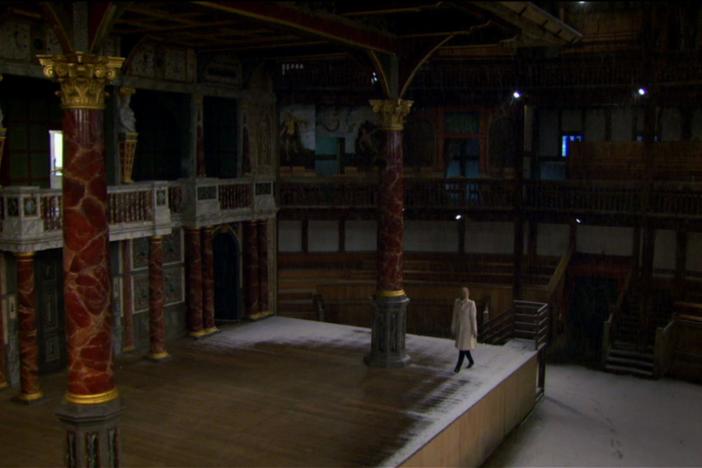 A visit to the stage of the reconstructed Globe.