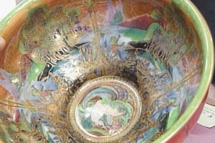 Appraisal: Wedgwood Fairyland Lustre Bowl, ca. 1920, from Vintage Cleveland.