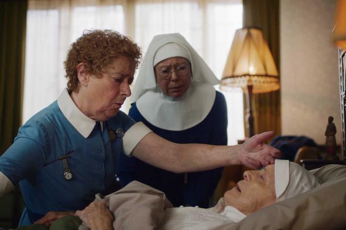 Sister Monica Joan has fallen ill and has Nurse Crane and Sister Julienne very concerned.