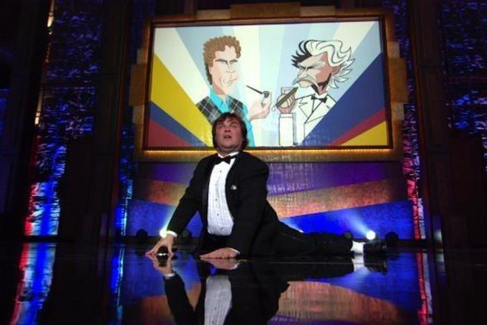 The Mark Twain Prize celebrating Will Ferrell opens with Jack Black