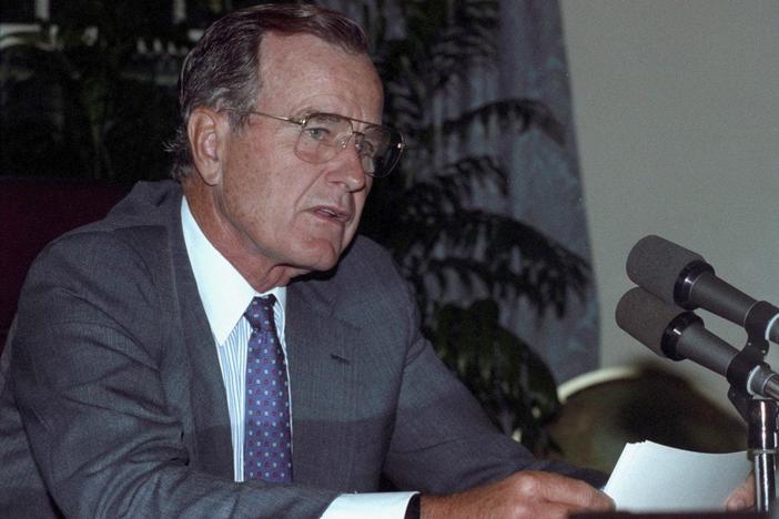 For parts of his presidency, Bush had more support from Democrats