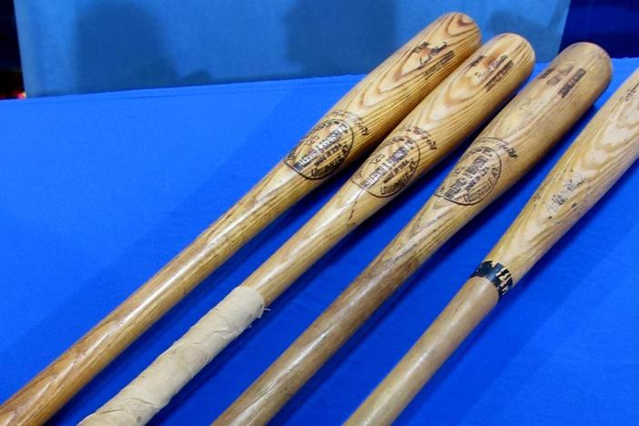 Appraisal: Oakland Athletics Game-Used Bats, from Eugene Hour 3