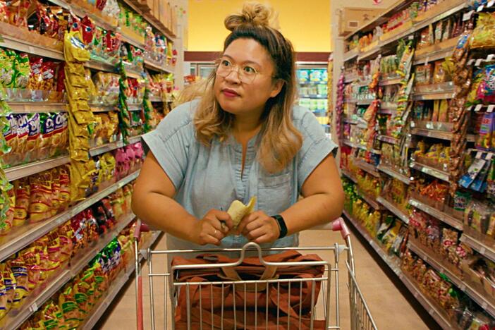 Filipino food galore at Seafood City in Chicago is followed by the making of a crab torta feast.