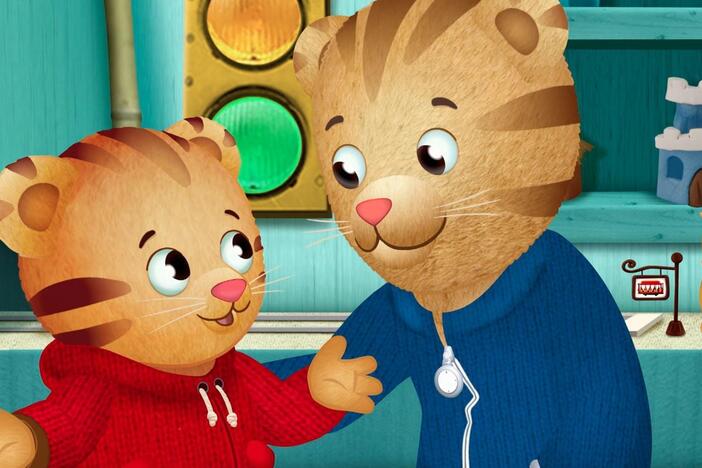 Daniel is so excited to spend the whole day with Dad Tiger - just the two of them!