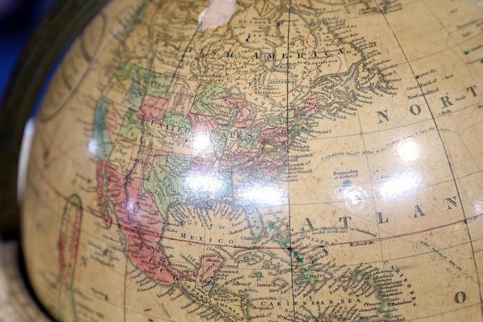 Appraisal: Joslin's Table Globe, ca. 1870, from Detroit Hour 3.