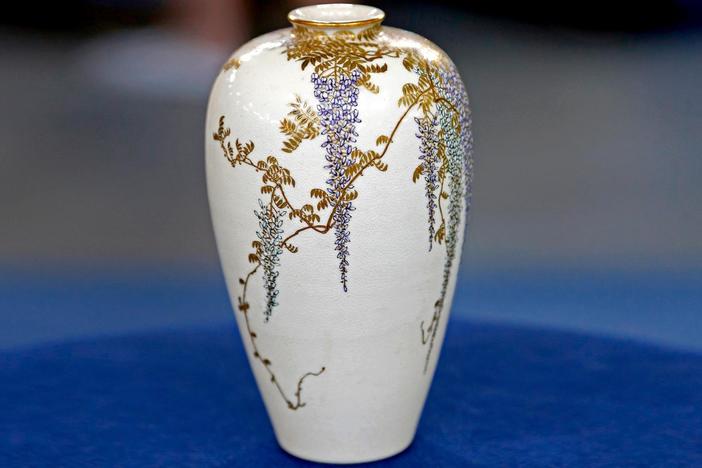 Appraisal: Yabu Meizan Japanese Meiji Period Satsuma Vase, from Richmond Hour 3.