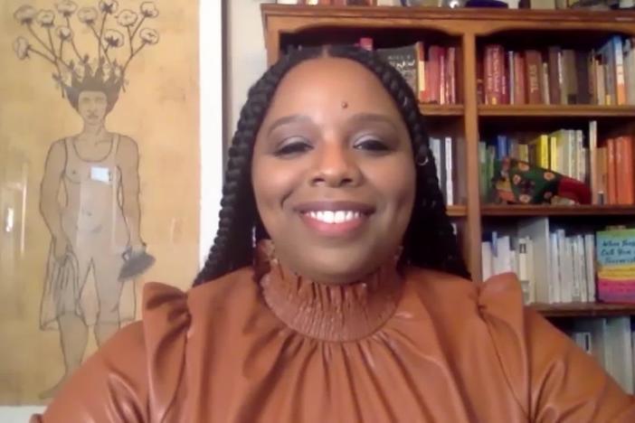 Patrisse Cullors joins the program.