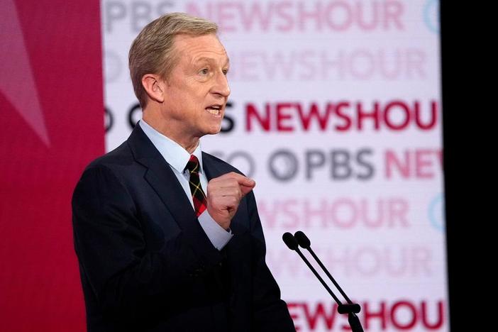 Tom Steyer makes climate change a top priority in 2020 bid