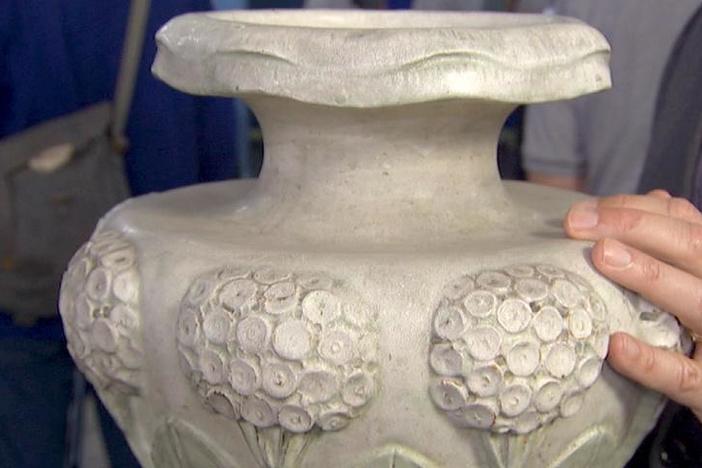 Appraisal: Chicago Faience Vase, ca. 1905, from Detroit Hour 2.