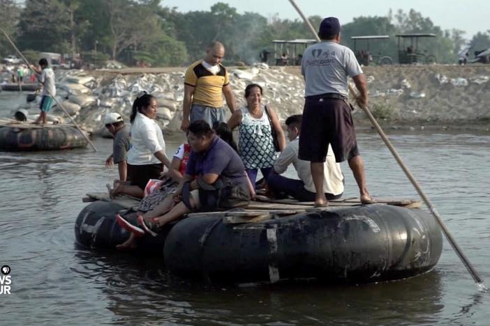 Migrants risk the dangerous trip to the U.S. because it's safer than staying home