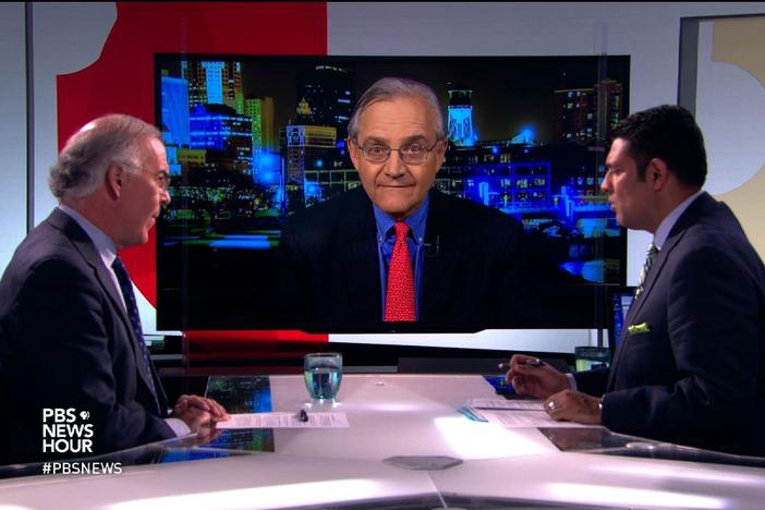 David Brooks and E.J. Dionne join Hari Sreenivasan to discuss the week’s news.
