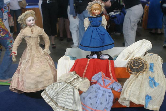 Appraisal: Bru, Sonnenberg Dolls & Clothes, ca. 1865