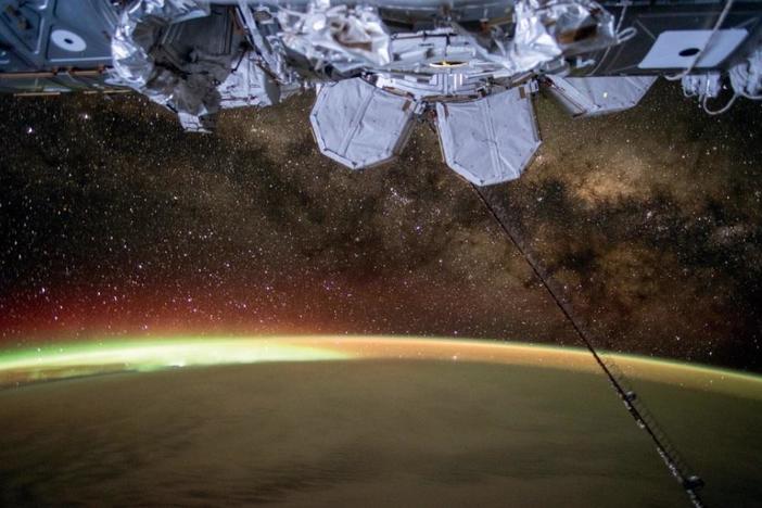 This astronaut spent almost a year in space – and he photographed it