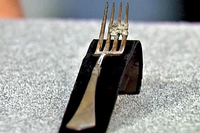 Appraisal: Hindenburg Fork, ca. 1937, from Vintage Tampa.
