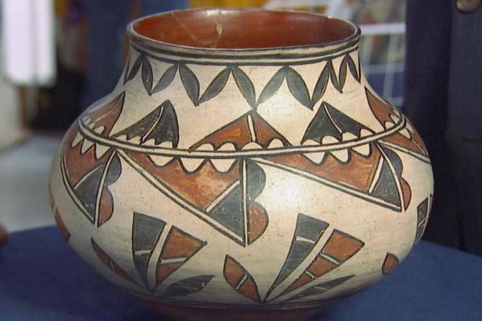 Appraisal: San Ildefonso Pottery Olla, ca. 1915, from Our 50 States Hour 2.