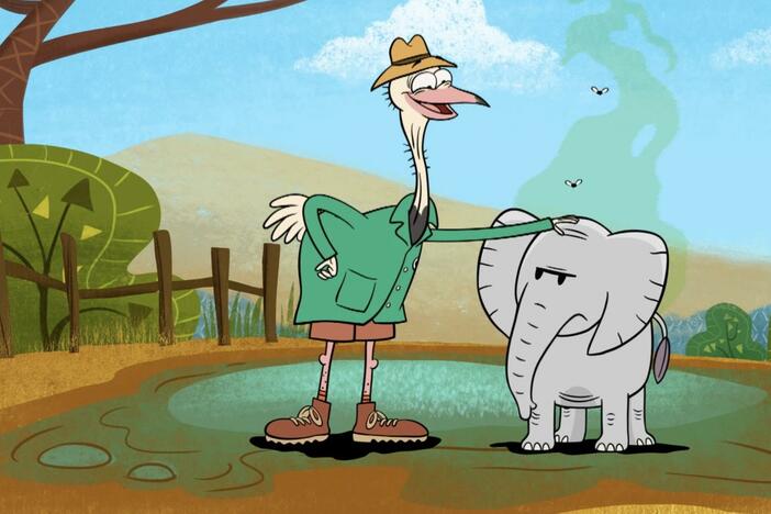 Luna takes the gang to the an elephant shelter, and Leo reluctantly makes a new friend.