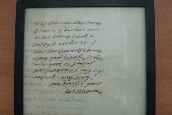 Does this letter link an American President to the high seas piracy of the 1800s?