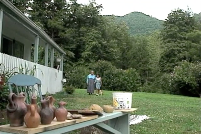 Modern Cherokee Indians struggle to hold on to their ancient traditions and crafts.
