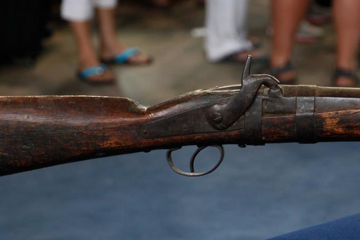 Appraisal: Japanese Rampart Gun, ca. 1850, from Rapid City Hour 1.