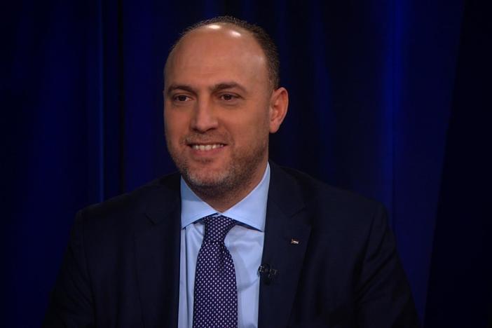 Husam Zomlot discusses palestine's President Mahmoud Abbas.
