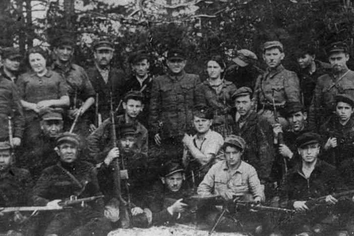 Many groups of Jews escaped the ghettos to fight in the forests, denying these areas to Germans.