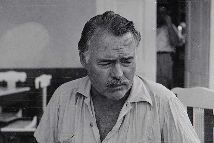 Hemingway and Martha Gellhorn reported alongside each other during the Spanish Civil War.