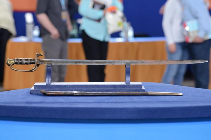 Appraisal: Bissonnet Confederate Presentation Sword, from Birmingham, Hour 3.