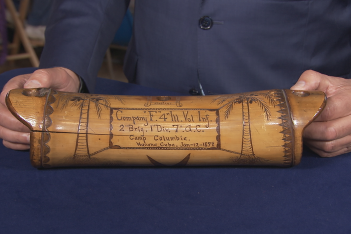 Appraisal: 1899 Spanish-American War Canteen from St. Louis Hour 3