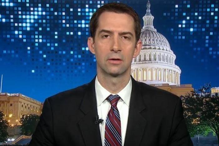 Sen. Tom Cotton joins the program.