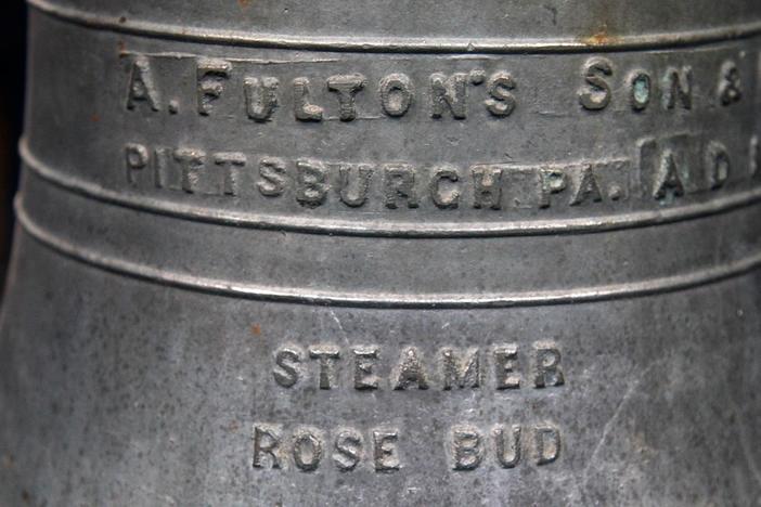 1877 Cast Paddle "Rosebud" Steamer Bell from ROADSHOW's Special: Junk in the Trunk